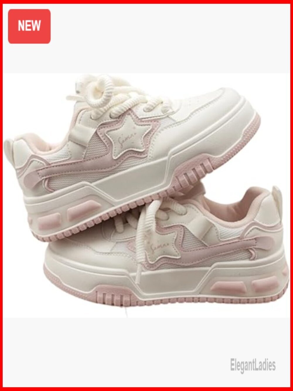 Women's Platform Sneakers Chunky Y2K Aesthetic Walking Outdoor Travel